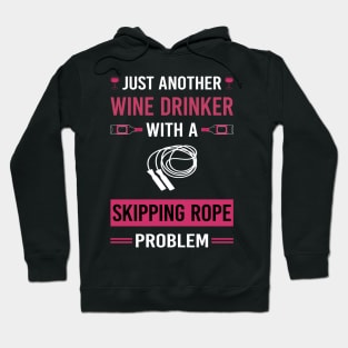 Wine Drinker Skipping rope Hoodie